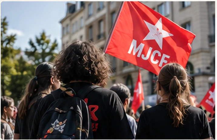 Illustration d’ambiance d’un rassemblement de jeunes